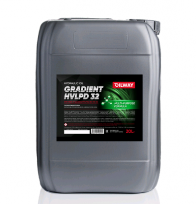 Масло гидравлическое OilWay Gradient HVLPD 32 полусинтетическое