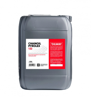 Масло цепное OilWay QX Chainoil Pyrolex 150 высокотемпературное синтетическое POE 