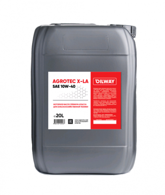 Моторное масло OilWay Agrotec X-LA 10w40 API CJ-4 ACEA E9/E7/E6/E4 синтетическое