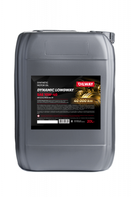 Моторное масло OilWay Dynamic Synthetic LongWay 10w40 API CI-4 ACEA E4/E7 синтетическое