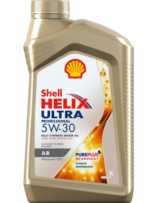 Shell Helix Ultra Professional AB 5W-30 синтетическое 1л