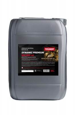 Моторное масло OilWay Dynamic Premium 15w40 API CI-4/SL ACEA E4/E7/A3/B4 минеральное
