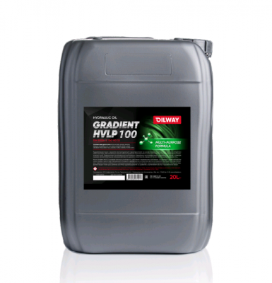 Масло гидравлическое OilWay Gradient HVLP 100 полусинтетическое