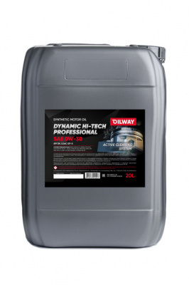 Моторное масло OilWay Dynamic Hi-Tech Professional 0w30 API SN ACEA A3/B4 синтетическое