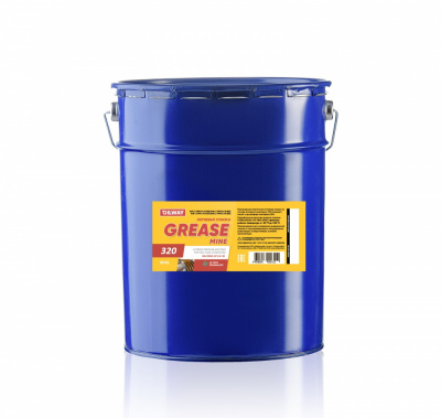 Смазка многофункциональная OilWay QX Grease Mine 320 EP 0 синтетическая ПАО