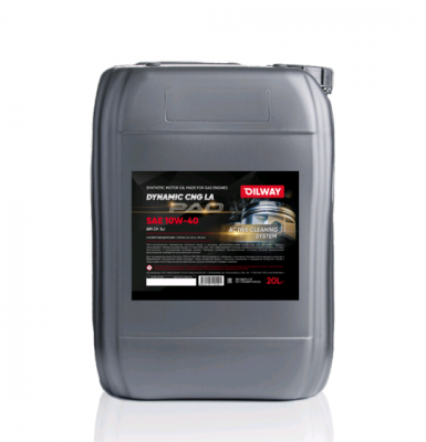 Моторное масло OilWay Dynamic CNG LA PAO 10w40 API CF/SJ синтетическое