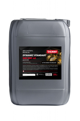 Моторное масло OilWay Dynamic Standart 10w40 API CF-4/SG полусинтетическое
