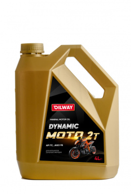 Моторное масло OilWay Dynamic Moto 2T летнее API TC минеральное
