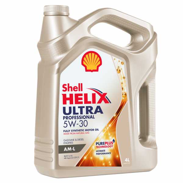 Моторное масло Shell Helix Ultra Professional AM-L 5W-30 для двигателей с DPF