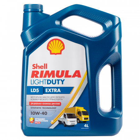 Shell Rimula LD5 Extra 10W-40 для дизельных двигателей 209л