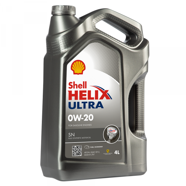 Моторное масло Shell Helix Ultra SN 0W-20 API SN