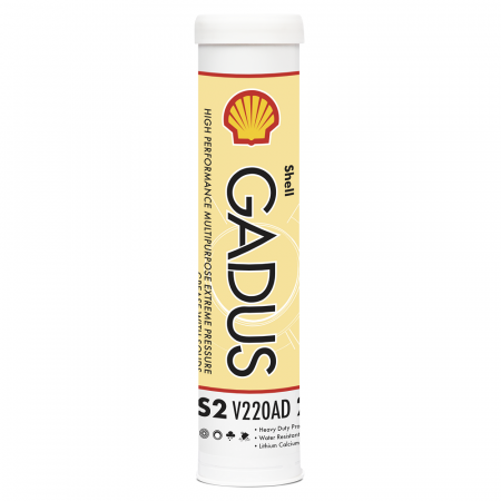 Литий-кальциевая смазка Shell Gadus S2 V220AD 2 с дисульфидом молибдена