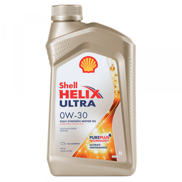 Shell Helix Ultra 0W-30 полностью синтетическое моторное масло ACEA A3/B4 VW 502.00 505.00