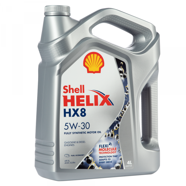 Моторное масло Shell Helix HX8 Synthetic 5W-30