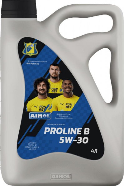 AIMOL PROLINE B 5W-30 ФК Ростов 4 л
