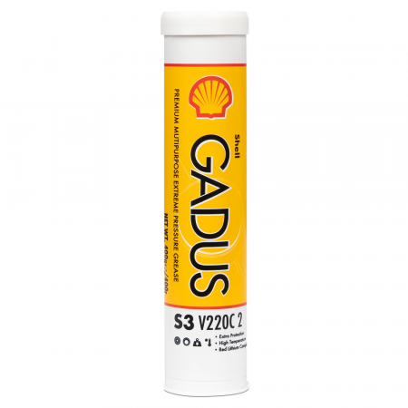 Красная высокотемпературная смазка Shell Gadus S3 V220C 2
