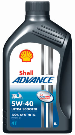 Shell Advance 4T Ultra Scooter 5W-40 1л