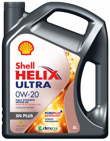 Shell Helix Ultra SN PLUS 0W-20 синтетическое 5л