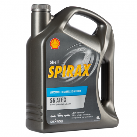 Низковязкая трансмиссионная жидкость Shell Spirax S6 ATF X