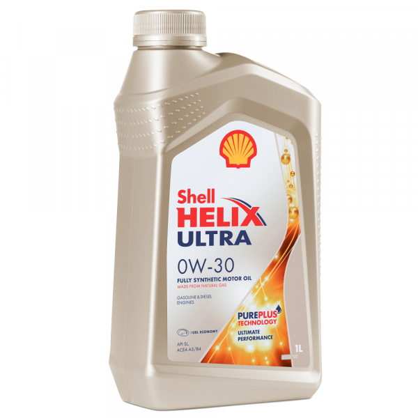 Shell Helix Ultra 0W-30 полностью синтетическое моторное масло ACEA A3/B4 VW 502.00 505.00