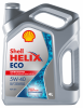 Shell Helix ECO 5W-40 синтетическое 4л