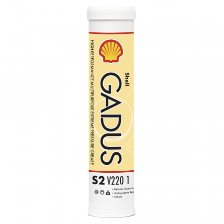 Литиевая EP-смазка Shell Gadus S2 V220 1 для тяжелонагруженных подшипников